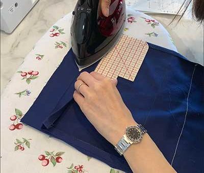 入学グッズ体操着袋の作成