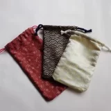 新商品を収納するためのオリジナル巾着袋‼