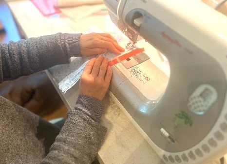 ファスナー付きポーチ製作にチャレンジ