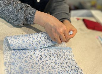 ファスナー付きポーチ制作にチャレンジ DAY2