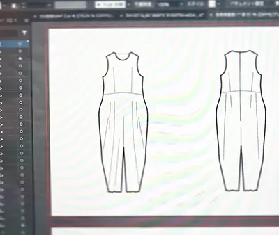 ファッションイラストのレッスン　Illustratorでアパレル仕様書、企画書に使える洋服の絵型を描く