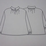 ミシンの使い方を勉強し自分の洋服を作る！スタンドカラーブラウス編　　#5