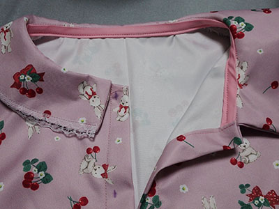 ミシンの使い方を勉強し自分の洋服を作る！ロリータワンピース編　  Vol.2　#7