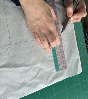 文化服装学院 生涯学習講座受講サポート【後ろゴムのストレートパンツ】vol.1-1