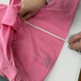 サンプルのお洋服から型紙を写しとるレッスン