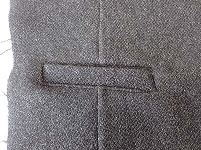 小さめ目サイズのメンズ服作り！ベスト編　Vol.3 #3